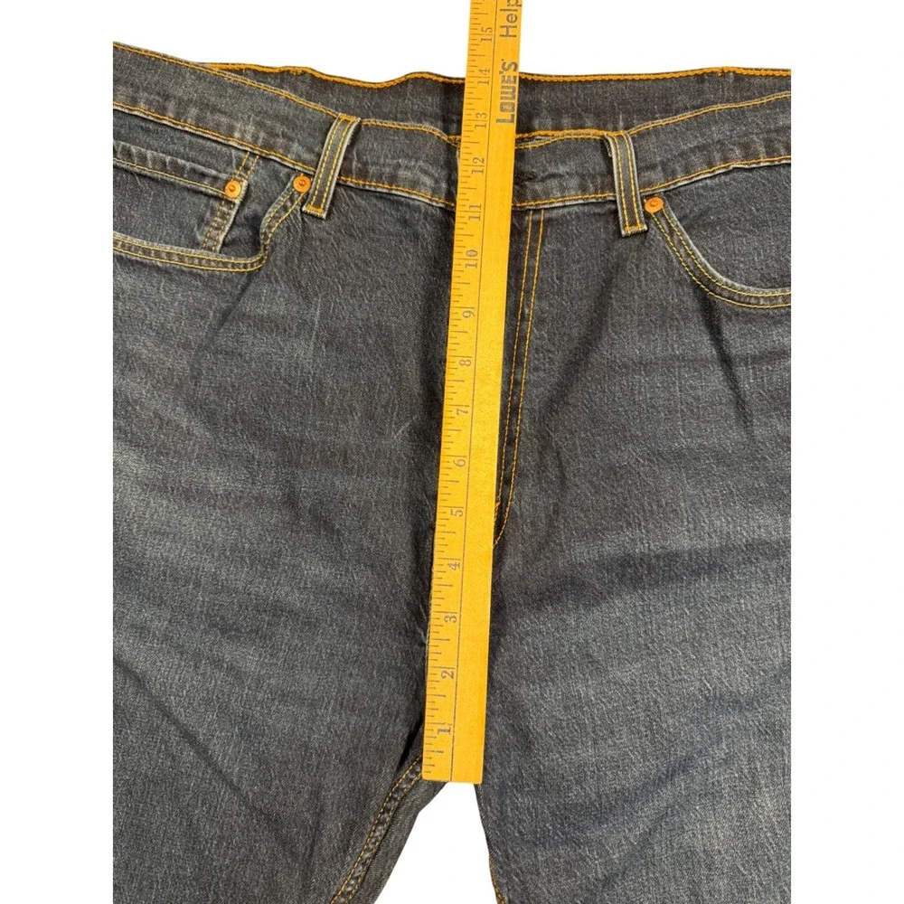 Levis 505 Jeans Mens 38x34 Regular Fit Straight Leg‎ Blue Denim Classic